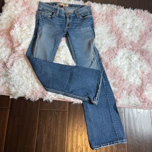 BKE STELLA Stretch Bootcut Distressed Jeans Women's Size 28